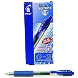 Con punta fina de 0.5 mm Pilot G-2, gel retract, blue - Bolígrafo (gel retract, blue, Azul)