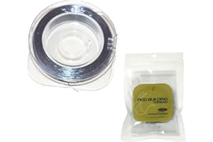 zalati Lignes de guidage pour canne à pêche - Fil de construction tressé pour fouet - 50 m