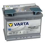 Modell-Nr. 560901068 VARTA Silver Dynamic AGM D52 60Ah 12V 680A/EN