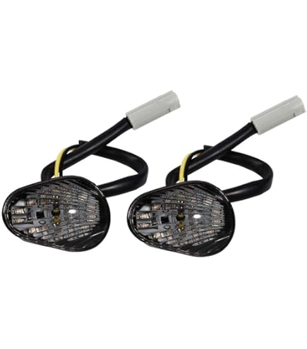 Smoke Motorcycle Flush Mount LED Turn Signal For SV 650 1000