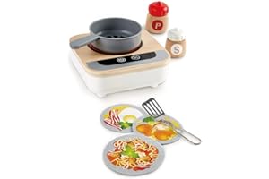 Hape E3164 Fun Fan Fryer - Wooden Play Kitchen