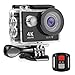 Produktbild NEXGADGET 4K WIFI Action Kamera 12 MP 2.4 G RC Fernbedienung mit 170° Weitwinkel Sport Action Camera IP68 Wasserdichte Actioncam mit 2 Wiederaufladbare Batterien und viele Zubehör