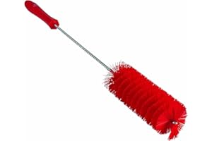 Vikan 53794 Tube Brush, Ø50 mm, 510 mm, Medium, Red