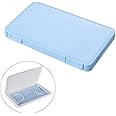 Starthi Portable Dustproof Face Mask Holder Storage Container Plastic Seal Box Case (Not Included Mask)