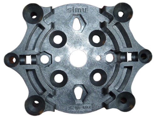 Simu Rolladenmotor Rohrmotor T5-15/17W 15Nm SW60 38KG für Rollladen Jalousie und Rolltor - 3