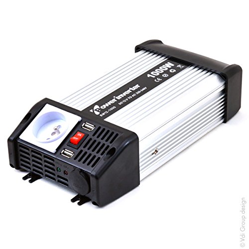 Preisvergleich Produktbild EM - Wechselrichter DC / AC 12 / 230V 1000W quasi sinus