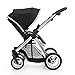 BabyStyle Oyster MAX Inline Double Baby Pushchair (inc 2nd Seat) Black