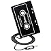 Produktbild Reshow Reisen Kassettenadapter für Autos – Hören Sie die Musik auf iPods, Smartphones, MP3-Player oder einen Walkman durch einen Standard Autokassettenspieler - Retro Musik-Konverter