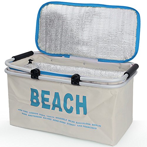 Kühltaschen Kühlbox Isolierbox Isoliertasche Einkaufstasche Campingtasche Farbwahl 35 Liter - 2