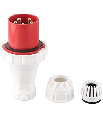 Spina Industriale Brennenstuhl CEE 5 Poli 63A 400V | IP44 | Per Esterno, Cantieri E Campeggio - Foto 6