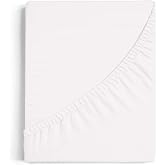 Burrito Blanco | Fitted Sheet 50% Cotton 50% Polyester Bed 135 White | 144 Thread Count | Adjustable with Elastic Rubber | Po