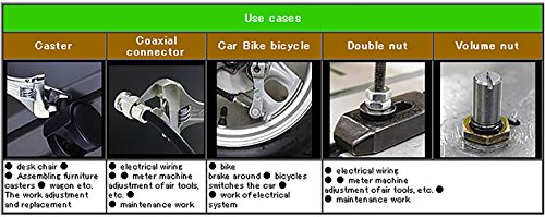 verstellbare Schraubenschlüssel mit dünnen, superschlank 2mm Backen! (siehe Video in der Anzeige). Engineer twm-03, smart adjustable spanner with slim jaws - 4