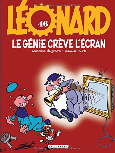 couverture de : Le g&eacute;nie cr&egrave;ve l'&eacute;cran
