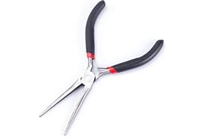 CLABMROEC Professional Jewellery Mini Long Nose Pliers - Making Repair Tools Forceps