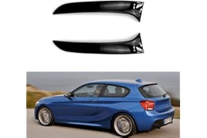 BXSAUISA Accessori per Auto Interni Posteriore Dietro la Finestra Spoiler Laterale Striscia Disposizione della Copertura della Misura for Il-BMW Serie 1 F20 F21 2012-2019 Esterno Rimontare Kit