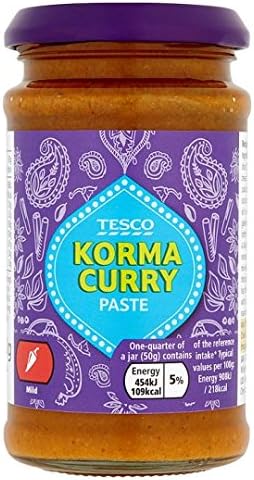Tesco Korma Curry Paste 200G