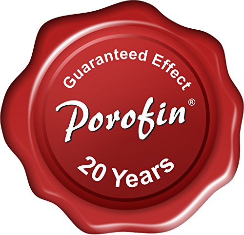 Porofin® Horizontalsperre Karton (Inhalt 12 Flaschen) gegen feuchte Wände zum dauerhaften Keller abdichten. - 8