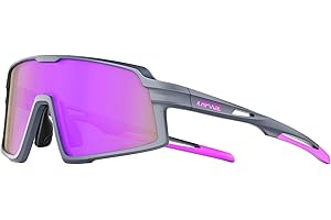 KAPVOE occhiali da sole polarizzati per bambini occhiali da sole da baseball giovanile per ragazzi ragazza SUV400 occhiali da ciclismo per softball sportivo da corsa K251