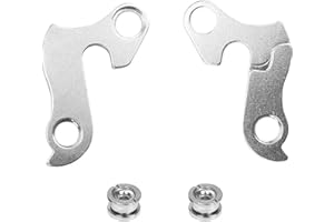 TERCHPILET 2 Pack Alloy Rear Derailleur Hanger 25 GH-011 – Transmission Tail Hook Replacement Compatible with Diamondback, Bianchi, BMC, Canyon, Cube, Fuji, Ghost, Marin, Orbea, and More MTB & Road Bikes