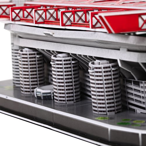 Nanostand San Siro Milan AC Puzzle - Red/Grey, Size One