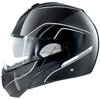 Casco SHARK HE9900EDKSL : EVOLINE PRO CARBON color CARBON NEGRO PLATA talla L