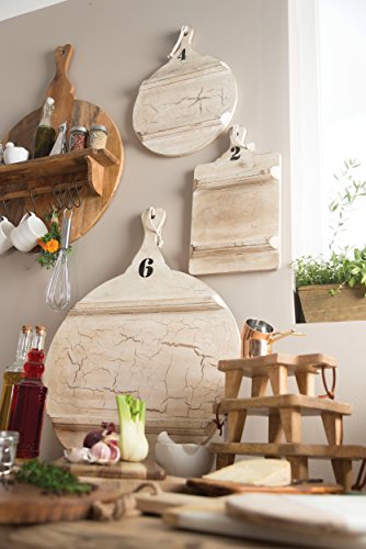 Master Class, rund, groß, aus Mangoholz, mit Paddel - 3