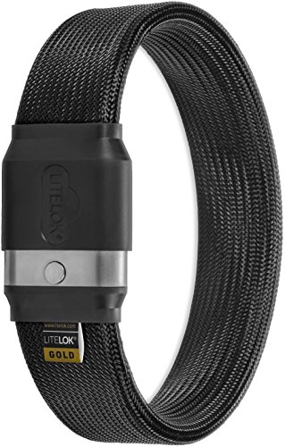 LITELOK® Gold-Fahrradschloss (Rabenschwarz)