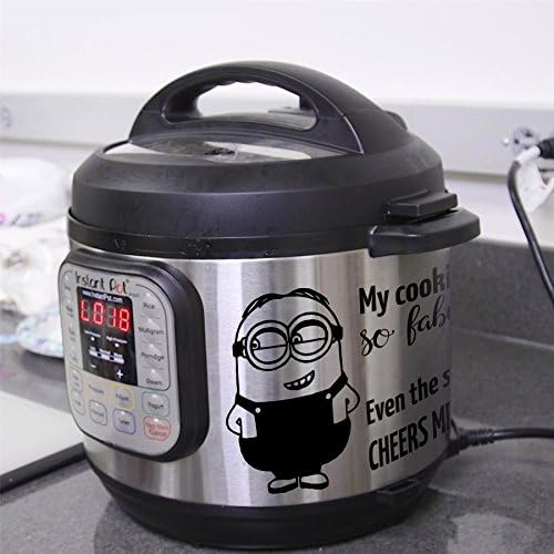 Instant Pot stickers - Cooking Time - kitchen stickers - Pressure cooker stickers