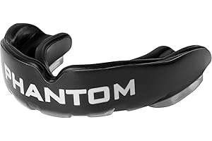 PHANTOM ATHLETICS Phantom Mouthguard APEX Protège-dents pour adultes - Protège-dents Boil & Bite pour les sports de combat, le MMA, la boxe et le Muay Thai - Noir