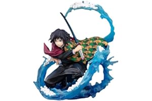 REOZIGN Demon Slayer Zero, Eau Respiration Tomioka Giyuu 17cm/6.7inch Anime Figures Modèle Jeu Personnage Statue Jouet Bureau Collections Décorations Enfants Cadeau
