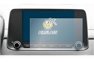 brotect Pellicola Protettiva Vetro per Hyundai Kona 2021 Infotainment System 8" Protezione Schermo [Durezza Estrema 9H, Chiaro]