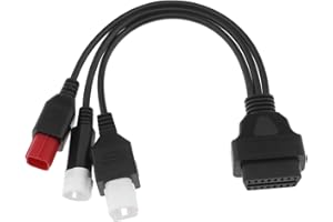 The Lord of the Tools 3-4-6-pinowy kabel diagnostyczny OBD2 OBD czytnik kodów błędów adapter motocykl OBD-II system silnika narzędzia diagnostyczne części motocyklowe