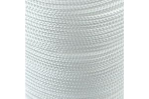 Savage Island Army Military Paracord Reel 3mm Basha Tent Bivi Camping Guy Rope Para Cord (White, 15ft)