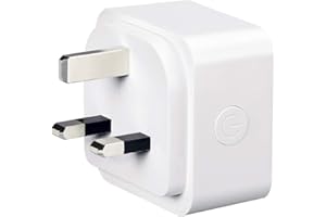 4lite Smart WiZ Connect EU Plug (White) 3 Pin Type G UK Plug Wi-Fi/Bluetooth Controlled - 4l1/8035 - 4Yr Guarantee