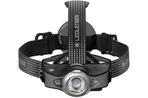 Ledlenser MH11 - Rechargeable Outdoor LED Bluetooth Head Torch, Super Bright 1000 Lumens Headlamp, 320 Meter Focus, Camping, Hiking Head Torch Rechargeable, Up to 100 Hours Running Time
