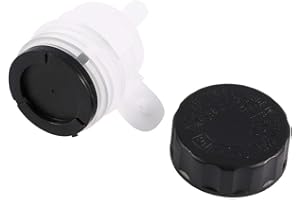 KEENSO Motorcycle Foot Rear Brake Master Cylinder Fluid Reservoir Oil Cup Fluid Bottle Reservoir