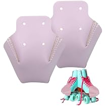 Protège-Ortells Pour Patins à Roulettes - Cuir Synthétique, 1 Paire | Rouge, Vert, Violet, Bleu - Taille Universelle - 2