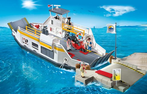 Imagen 2 de Playmobil Ferry con muelle (5127)