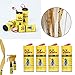 Produktbild Wokee Sticky Fly Catcher Sticky Roll 4 Rollen Sticky Fly Papier Beseitigen Fliegen Insekt Bug Kleber Papier Catcher Trap