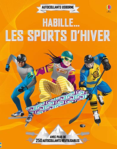 Habille... Les sports d'hiver - Autocollants Usborne Habille... Les sports d'hiver - Autocollants Usborne