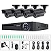 Produktbild Clockeikan Wasserdicht Startseite Infrarot-Monitor-Überwachung Überwachungskamera-System DVR Set