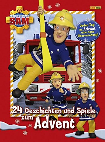 Preisvergleich Produktbild Feuerwehrmann Sam: 24 Geschichten und Spiele zum Advent