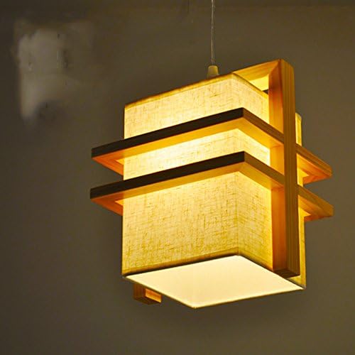 QXHD Dining Chandelier Cloth Restaurant Tatami Mat Coffee Room Living Room,A,200x200x250mm