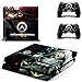 Produktbild Playstation 4 + 2 Controller Aufkleber Schutzfolie Set - Overwatch (1) /PS4