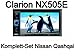 Produktbild Komplett-Set Nissan Qashqai ab 2007 Clarion NX505E Navigation Bluetooth USB DVD