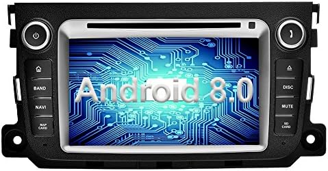 Ohok Oreo Android 8.0 Car Stereo Octa Core 4G+32G 2 Din Sat Nav DVD Player 7 Inch Touchscreen Supports Bluetooth GPS Navigation WLAN DAB+ SWC OBD2 for Mercedes-Benz SMART 2012-2015