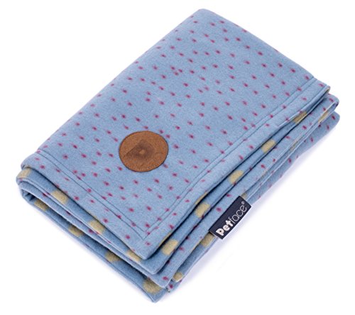 Petface Marine Spot Fleece Comforter Blanket for Dogs
