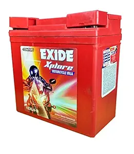 Exide Battery (Red, 12xL9B)