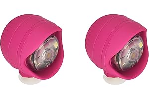 Daover Headlights for Clogs, 2pcs LED lights, Three-Speed Adjustment, IPX5 Waterproof Luminous Shoe Charms Decoration, Power Can Last For 72 Hours For Night Running, Dog Walking