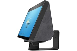 ATOPHK Echo Show - Supporto girevole da parete in alluminio per Amazon New Echo Show di seconda generazione, accessori per altoparlanti orizzontali rotazione di 270 gradi 008-01 IT